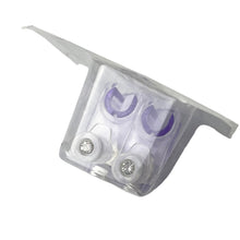 Load image into Gallery viewer, 1 pair ear studs Easy Piercy Classic, white, brilliant imitation