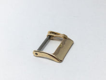 Load image into Gallery viewer, 14k Solid Gold Watch Buckle Band/Strap 18mm Rolex, Omega, Jaeger, Breitling, IWC