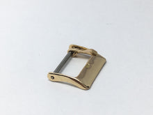 Load image into Gallery viewer, 14k Solid Gold Watch Buckle Band/Strap 18mm Rolex, Omega, Jaeger, Breitling, IWC