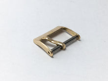 Load image into Gallery viewer, 14k Solid Gold Watch Buckle Band/Strap 18mm Rolex, Omega, Jaeger, Breitling, IWC