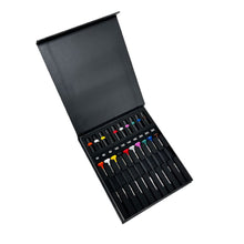 Load image into Gallery viewer, Bergeon 6899-A10 set of 10 ergonomic watchmaker screwdrivers