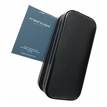 Load image into Gallery viewer, Watch travel case with zipper for 2 watches