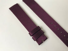 Load image into Gallery viewer, Girard Perregaux purple satin strap for lady watches 16mm