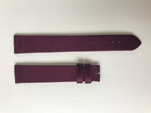 Load image into Gallery viewer, Girard Perregaux purple satin strap for lady watches 16mm
