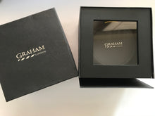 Load image into Gallery viewer, Graham London black watch box case inner/outer