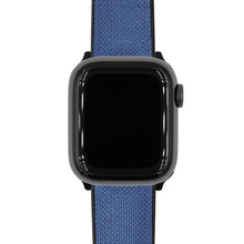Load image into Gallery viewer, Hirsch Arne L blue watch strap 18-20 mm