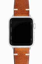 Load image into Gallery viewer, Hirsch Bagnore L brown leather strap for watch 22 mm 05502070-2-22