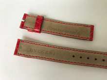 Load image into Gallery viewer, New Blvgari red leather strap for lady watches 14mm
