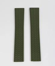 Load image into Gallery viewer, New Patek Philippe Green Rubber Strap Aquanaut 5065, 5066 Size 19/16mm
