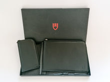 Load image into Gallery viewer, New Tudor leather travel wallet small and big