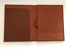 Load image into Gallery viewer, Rolex leather notebook padfolio case