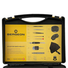 Load image into Gallery viewer, Starter watchmaker service kit Bergeon 7814 with 18 watch tools
