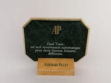 Load image into Gallery viewer, Vintage Audemars Piguet watch ads display dual time