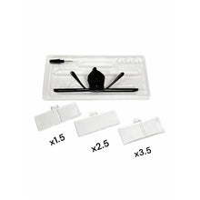 Load image into Gallery viewer, Supporting glasses magnifier spectacle loupe with 3 lenses