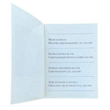 Load image into Gallery viewer, Audemars Piguet automatic 2126, 2840 instructions for use booklet
