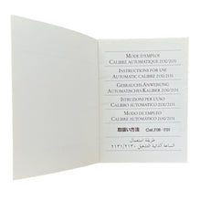 Load image into Gallery viewer, Audemars Piguet automatic 2130, 2131 instructions for use booklet