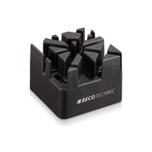 Load image into Gallery viewer, Beco black holder for watch bracelets and straps, high version with holes