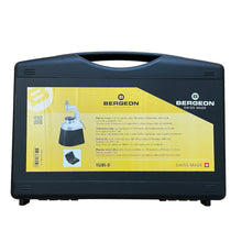 Load image into Gallery viewer, Bergeon 15285-D staking tool with 100 punches and 20 stakes