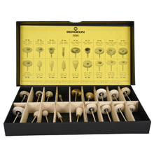 Load image into Gallery viewer, Bergeon 2686 assortment of 18 small brushes for polishing