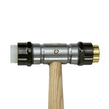 Load image into Gallery viewer, Bergeon 30417 watchmaker hammer Bi-materials nylon and brass ends