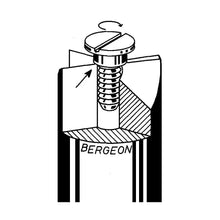 Load image into Gallery viewer, Bergeon 30615-03 End-Mills for Chronograph Screw Shoulders Cutters