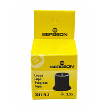Load image into Gallery viewer, Bergeon 3611-N-3 soft eyeglass watchmaker loupe x3.3