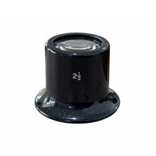 Load image into Gallery viewer, Bergeon 4422-2.5 watchmaker's loupe, plastic housing, inner screw ring, 4 magnification