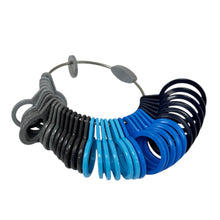 Load image into Gallery viewer, Bergeon 5236-C Ring Gauge, Plastic, 6-Color, 41 - 76 mm