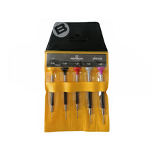 Load image into Gallery viewer, Bergeon 6899-P05 set Of 5 watchmakers ergonomic screwdrivers
