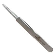 Load image into Gallery viewer, Bergeon 7026-5 precision tweezers in steel for watchmaker's and jewellers, length 110 mm
