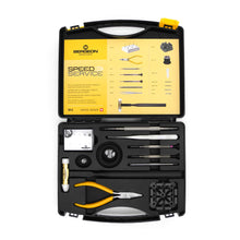 Load image into Gallery viewer, Bergeon 7813 speed service watchmaker kit for changing bracelets 15 tools