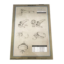Load image into Gallery viewer, Bergeon 7826 binocular magnifier with adjustable visor 1.0x 1.5x 2.0x 2.5x 3.5x