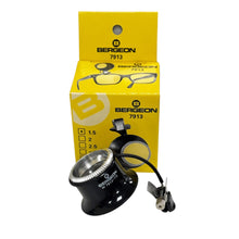 Load image into Gallery viewer, Bergeon 7913-1.5 eyeglass watchmaker loupe with clip 6.7x