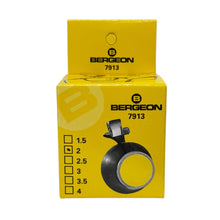 Load image into Gallery viewer, Bergeon 7913-2 Eyeglass Watchmaker Loupe, 5x Magnification, Clip-On Biconvex Lens, 25 mm, Swiss Made