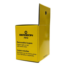 Load image into Gallery viewer, Bergeon 7913-4 eyeglass watchmaker loupe with clip 2.5x