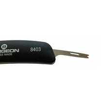 Load image into Gallery viewer, Bergeon 8403 watchmaker knife with spring bar tool for straps