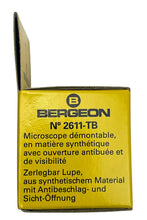 Load image into Gallery viewer, Bergeon 2611-TB-2 loupe, white, biconvex, ventilation port, magnification 5