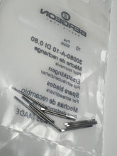 Load image into Gallery viewer, Bergeon 30080-A-10 DI 0.80 mm Steel Screwdriver Blades - Pack of 10