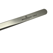 Load image into Gallery viewer, Bergeon 7028-5 Precision Tweezers - Steel, Heat and Acid Resistant, 110 mm