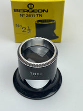 Load image into Gallery viewer, Bergeon 2611-TN 4x watchmaker eyeglasses loupe biconvex air 2.5