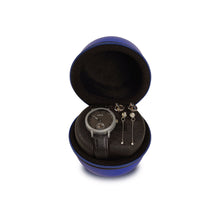 Load image into Gallery viewer, Blue Boxy Watch Box protect, leather imitation