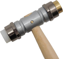 Load image into Gallery viewer, Watchmakers and goldsmiths combinated hammer in nylon and brass
