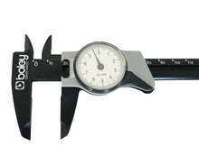 Load image into Gallery viewer, Boley precision plastic calliper gauge with analogue clock 0-150 mm
