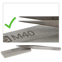 Load image into Gallery viewer, Boley Sharpening Plate for Tweezers, Precision Grinding Plate, M40