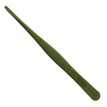 Load image into Gallery viewer, Boley steel coated with Teflon tweezers for button cells 120 mm