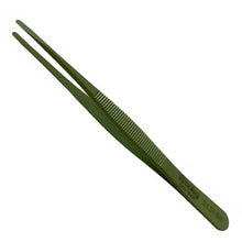 Load image into Gallery viewer, Boley steel coated with Teflon tweezers for button cells 120 mm