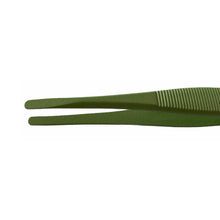 Load image into Gallery viewer, Boley steel coated with Teflon tweezers for button cells 120 mm