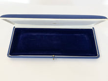 Load image into Gallery viewer, Bucherer blue men's watch box 1960s