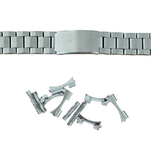 Load image into Gallery viewer, Buzzufy stainless steel watch bracelet with 22, 20 and 18mm end links