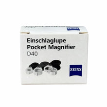 Load image into Gallery viewer, Carl Zeiss D40 triplet pocket loupe x10